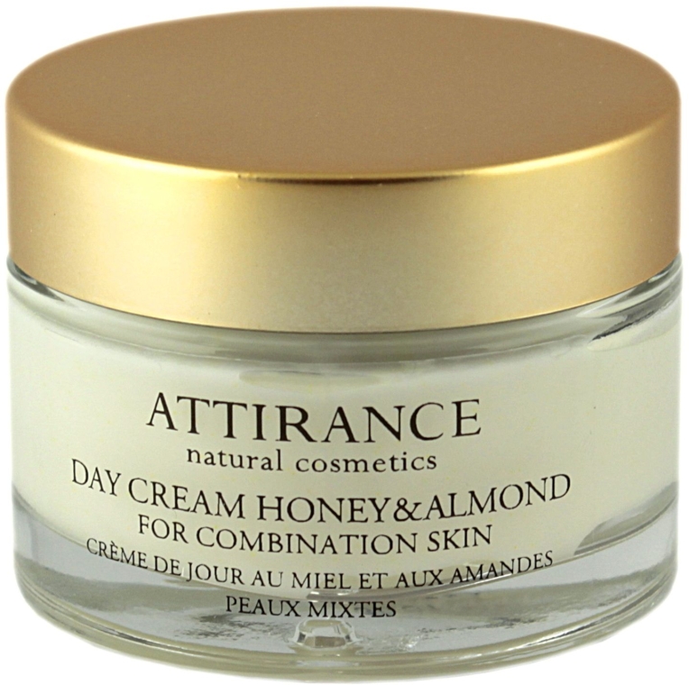 Дневной крем "Мед и миндаль" - Attirance Honey & Almond Day Face Cream for Combination Skin