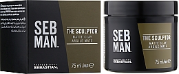 Моделирующая мятная глина для волос - Sebastian Professional SEB MAN The Sculptor — фото N2