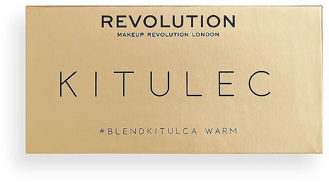 Набор - Makeup Revolution Kitulec #BlendKitulca Shadow Palette (2xsh/palette/7.8g) — фото N6