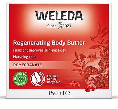  Регенерувальна олія для тіла з гранатом - Weleda Regenerating Body Butter — фото N1