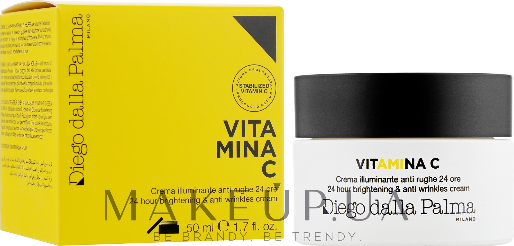 Осветляющий крем против морщин - Diego Dalla Palma Vitamina C Radiance Cream — фото 50ml