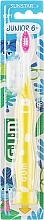 Зубна щітка "Junior Monster", жовта - G.U.M Toothbrush — фото N1