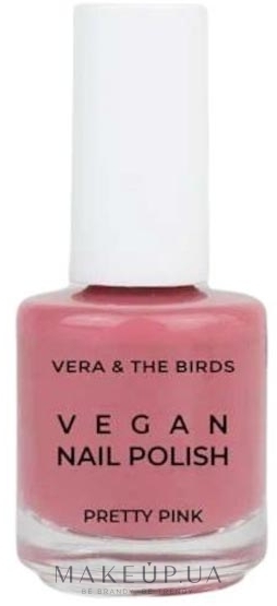 Лак для нігтів - Vera & The Birds Vegan Nail Polish — фото Pretty Pink