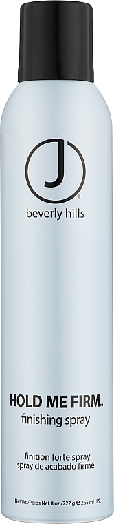 Лак для волосся сильної фіксації - J Beverly Hills Blue Style & Finish Hold Me Firm Finishing Spray — фото N1