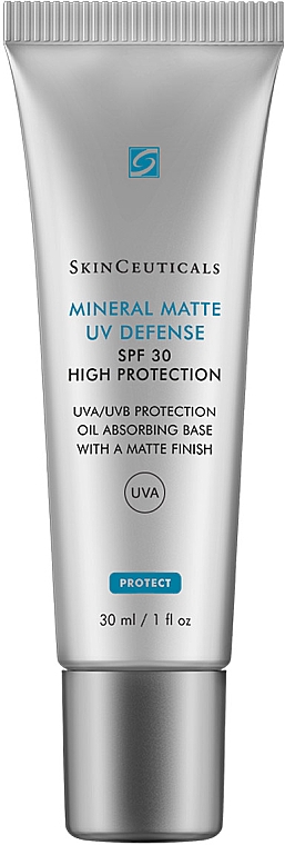 Сонцезахисний крем для обличчя - SkinCeuticals Mineral Matte UV Defense SPF 30 — фото N2