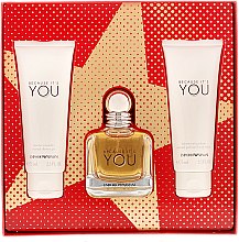 Парфумерія, косметика Giorgio Armani Emporio Armani Because It’s You - Набір (edp/50ml + sh/gel/75ml + b/lot/75ml)