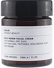 Крем для обличчя - Evolve Organic Beauty Daily Renew Facial Cream — фото N1