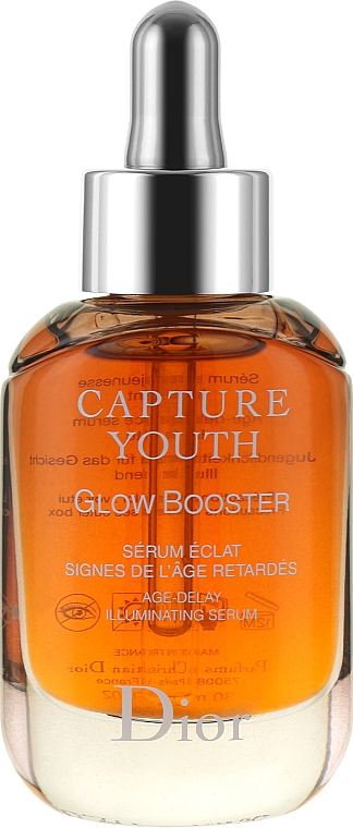 Сироватка для сяйва шкіри - Dior Capture Youth Glow Booster Age-Delay Illuminating Serum