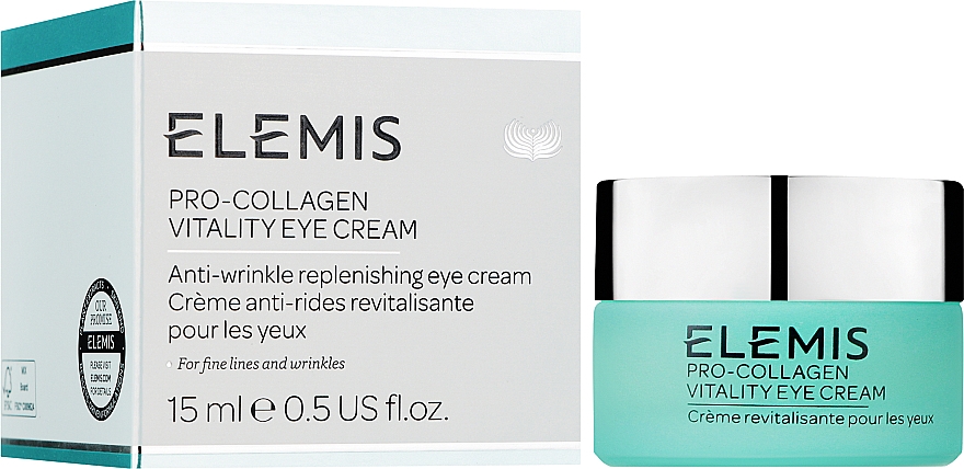 Восстанавливающий лифтинг-крем под глаза - Elemis Pro-Collagen Vitality Eye Cream  — фото N2