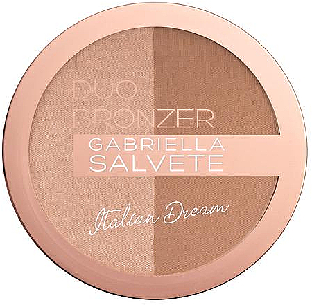 Бронзувальна компактна пудра - Gabriella Salvete Italian Dream Duo Bronzer Powder — фото N1