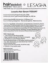 Тайські капсули для волосся з йогуртом - Lesasha Hair Serum Vitamin Yogurt — фото N2