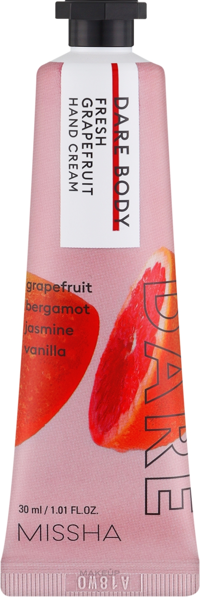 Крем для рук - Missha Dare Body Hand Cream Fresh Graperuit — фото 30ml