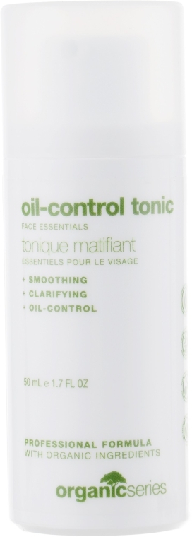 Тонік для жирної шкіри - Organic Series Oil-Control Tonic