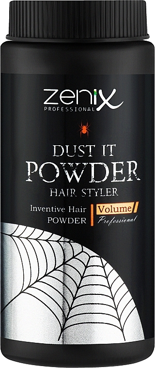 Пудра для волос "Сияющая" - Zenix Professional Dust It Powder Hair Styler Natural Hair — фото N1