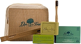 Набор - Dr. Tree (shm/75g + sh/gel/120g + bag/1pc + toothbrush/1pc)  — фото N1