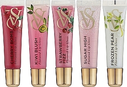 Набір - Victoria’s Secret Flavor Favorites Saveurs Favoris (lip/gloss/5x13g) — фото N2