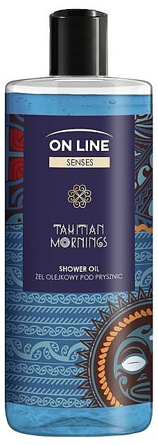 Олія для душу - On Line Senses Thaitian Mornings Shower Oil — фото N1