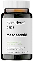 Капсули для боротьби з прищами та зміцнення здоров'я шкіри - Mesoestetic Blemiderm Caps — фото N1