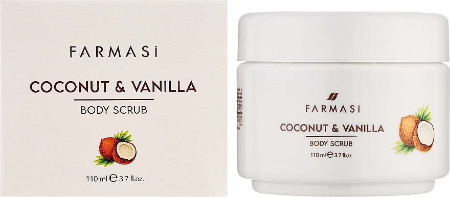 Скраб для тіла "Кокос і ваніль" - Farmasi Coconut & Vanilla Body Scrub — фото N2