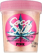 Парфумерія, косметика Скраб для тіла - Victoria's Secret Pink Coco Chill Cannabis Sativa Seed