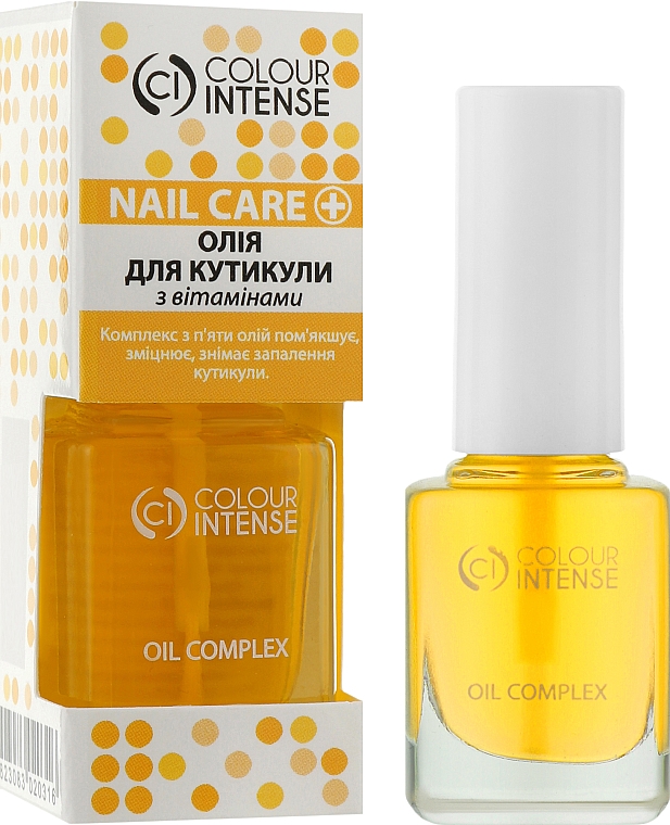 Олія для нігтів і кутикули з вітамінами - Colour Intense Nail Care Oil Complex — фото N1