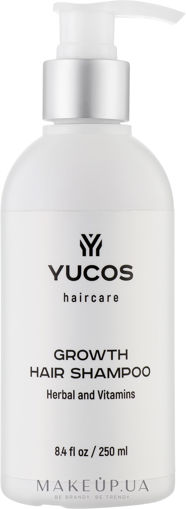 Шампунь для росту волосся з дозатором - Yucos Growth Hair Shampoo — фото 250ml