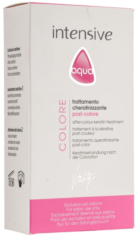 Стабилизатор цвета с кератином - Vitality's Aqua After-colour Keratin Treatment — фото N6