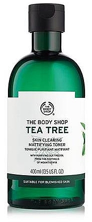 Очищувальний тонер для обличчя "Чайне дерево" - The Body Shop Tea Tree Skin Clearing Mattifying Toner — фото N1