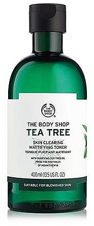 Очищающий тонер для лица "Чайное дерево" - The Body Shop Tea Tree Skin Clearing Mattifying Toner — фото N1