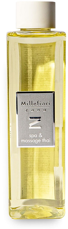 Наполнитель для аромадиффузора "Тайский СПА и массаж" - Millefiori Milano Zona Spa & Massage Thai Refill (запасной блок) — фото N1
