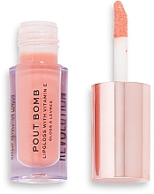 Набор - Makeup Revolution Caramel Apple Mini Pout Bomb Lip Gloss Set (lipgloss/3x2.2ml) — фото N5