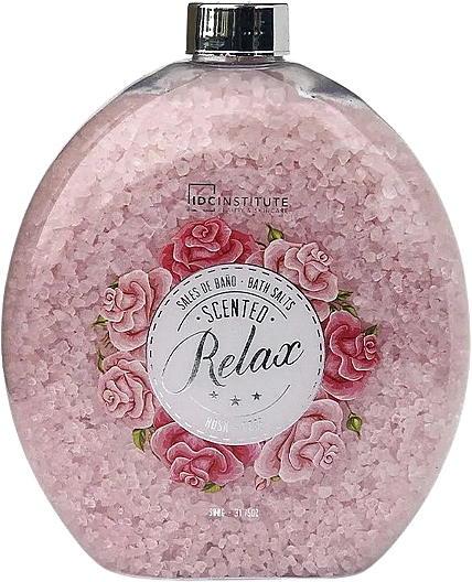 Сіль для ванни з ароматом троянди - IDC Institute Scented Relax Roses Bath Salts — фото N1