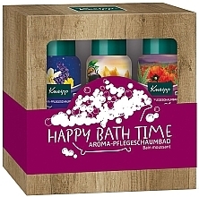 Парфумерія, косметика Набір - Kneipp Happy Bath Time (bath/foam/3x100ml)