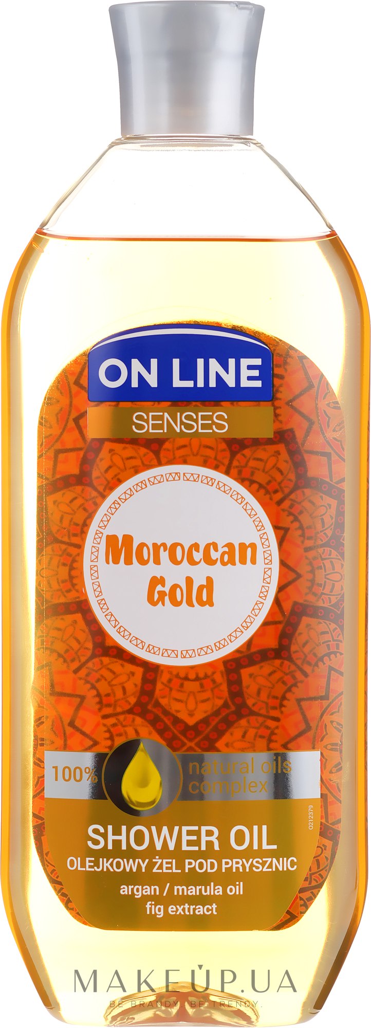 Масло для душа - On Line Senses Shower Oil Moroccan Gold — фото 500ml