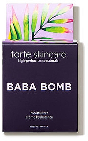 Зволожувальний крем для обличчя - Tarte Cosmetics Baba Bomb Moisturizer Creme Hydratante — фото N3