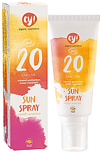 Духи, Парфюмерия, косметика Солнцезащитный спрей для тела SPF 20 - Ey! Organic Cosmetics Sunspray SPF 20