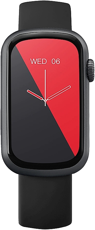 Смартгодинник, чорний, гумовий ремінець - Garett Smartwatch Action — фото N5
