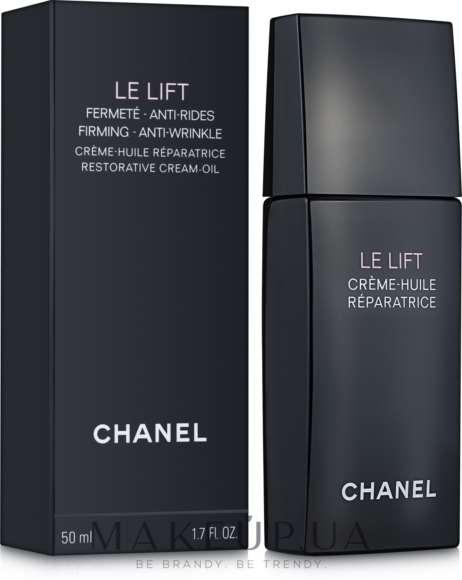 Восстанавливающее крем-масло для лица и шеи - Chanel Le Lift Restorative Cream-Oil — фото 50ml