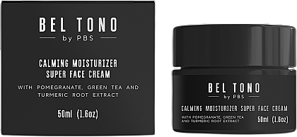 Заспокійливий зволожувальний суперкрем для обличчя - Bel Tono Calming Moisturizer Super Face Cream