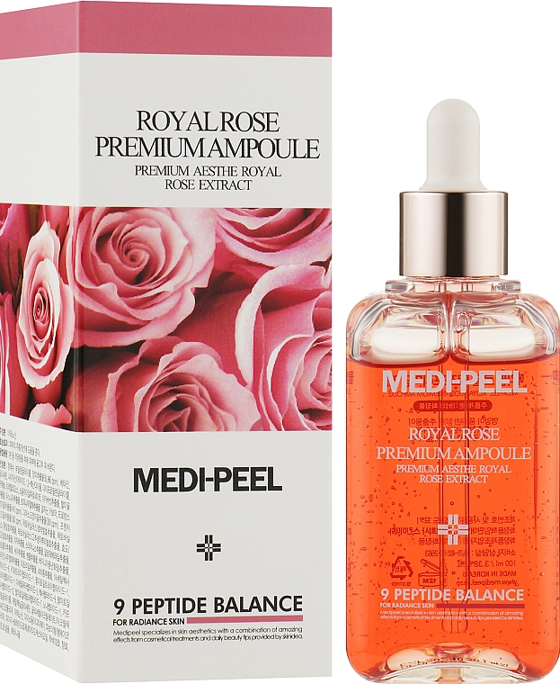 Эссенция антивозрастная с розой - Medi Peel Luxury Royal Rose Ampoule — фото N2