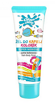 Гель для душу, синій - Chlapu Chlap Shower Gel Colorek — фото N1