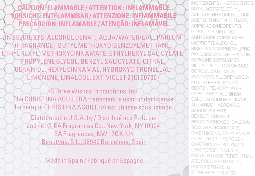 Christina Aguilera Xperience - Набор (edp/30ml + nail/polish) — фото N3