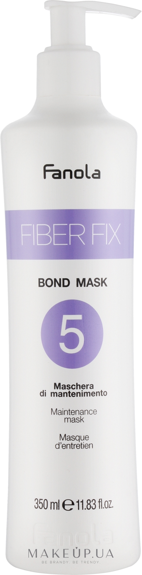 Маска для волосся - Fanola Fiber Fix Bond Mask 5 Maintenance — фото 350ml