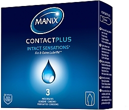 Презервативы, 3 шт - Manix Contact Plus — фото N1