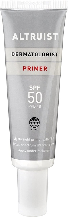 Солнцезащитный праймер для лица - Altruist Dermatologist Primer SPF50 — фото N2