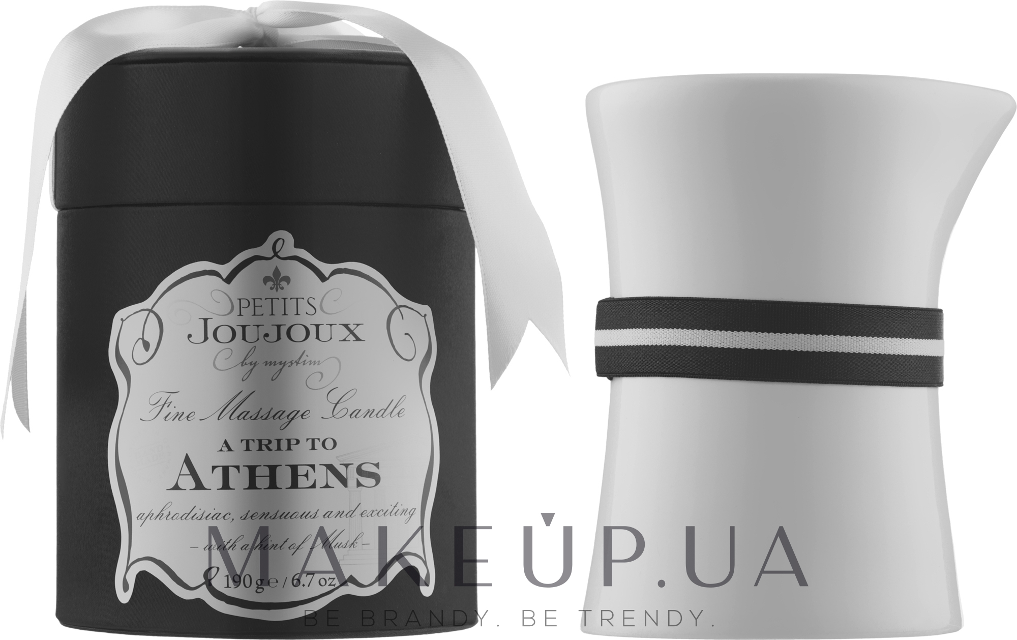 Массажная свеча - Petits Joujoux A Trip To Athens Massage Candle — фото 190g