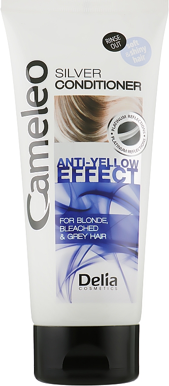 Кондиционер для светлых волос "Silver" - Delia Cosmetics Cameleo Silver Conditioner — фото N4
