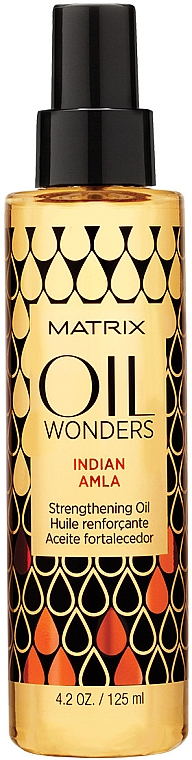ПОДАРОК! Укрепляющее масло для волос Индийская Амла - Matrix Oil Wonders Indian Amla Strengthening Oil — фото N1