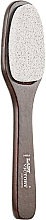 Пилка-пемза для педикюра, S-FL4-44, на деревянной основе, двухсторонняя, 22 см - Lady Victory — фото N1
