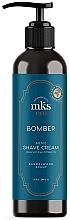 Духи, Парфюмерия, косметика Крем для бритья - MKS Eco Bomber Men’s Shave Cream Sandalwood Scent